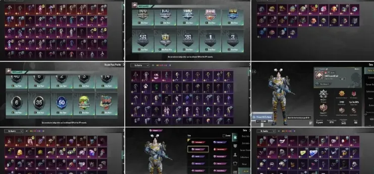 PGM549 Glacier M416 Lvl 2, Mythic Sets & Collector Titles, Platinum Tier (G)